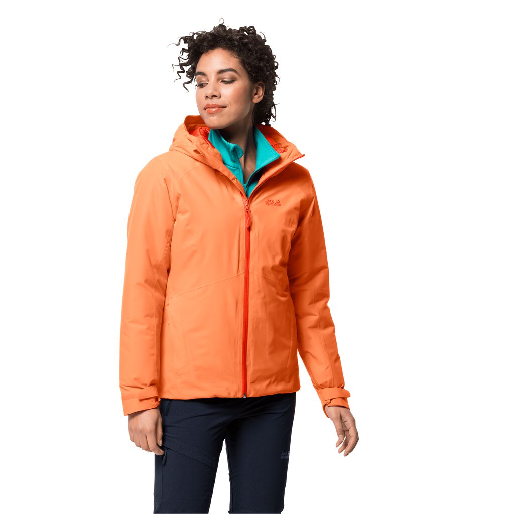 Jack Wolfskin ARGON STORM Vestes Femme Orange - MGZVUEH-23